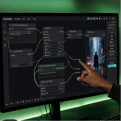 Controle avançado de IA