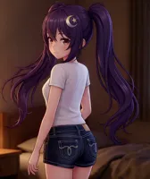 Anime Girl in 3D #1