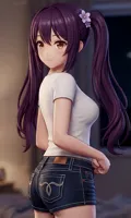 Anime Girl in 3D #2