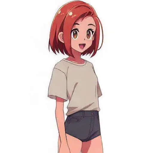 Girl Booty Shorts Dancing 2a