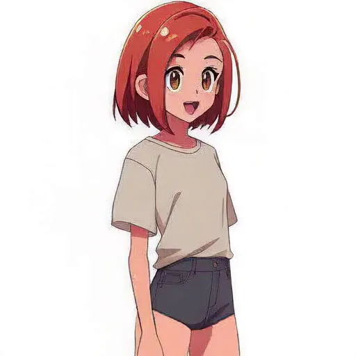 Girl Booty Shorts Dancing 2