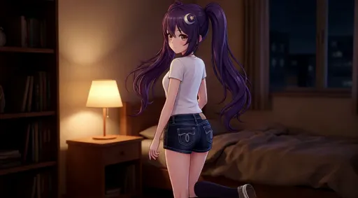 Anime Girl in 3D